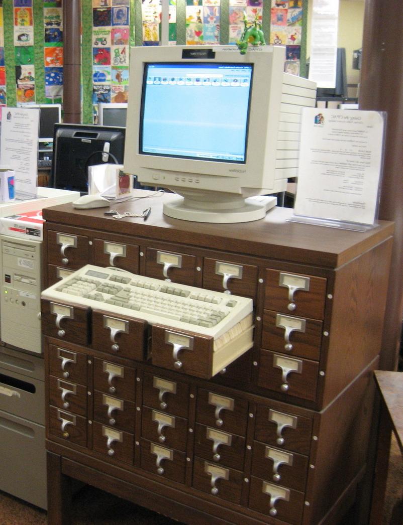 reusing card catalogs as a