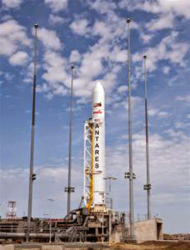 Orbital Sciences Corp Readies New Antares Rocket For Launch Pad At Wallops Island Va