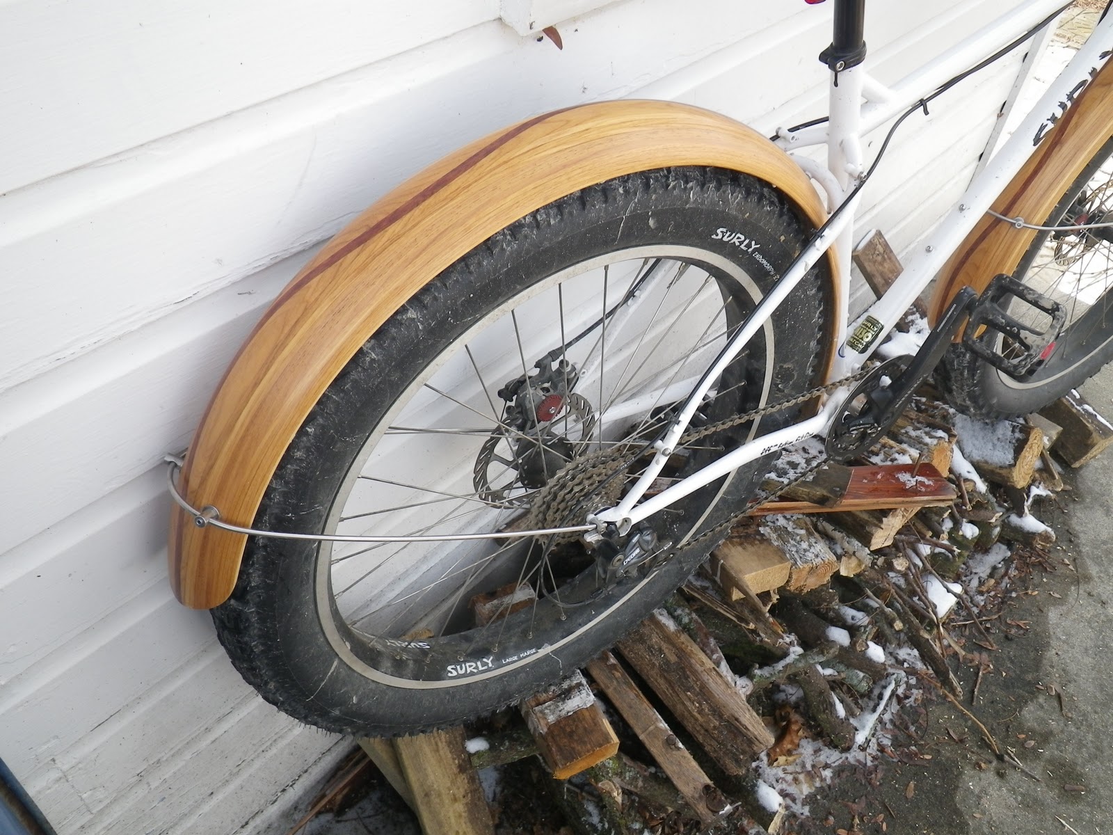 MK Fenders Pugsley Full Coverage Wooden Fenders