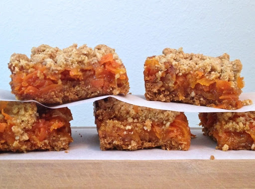 Vanilla Bean & Carrot Crumb Bars! 