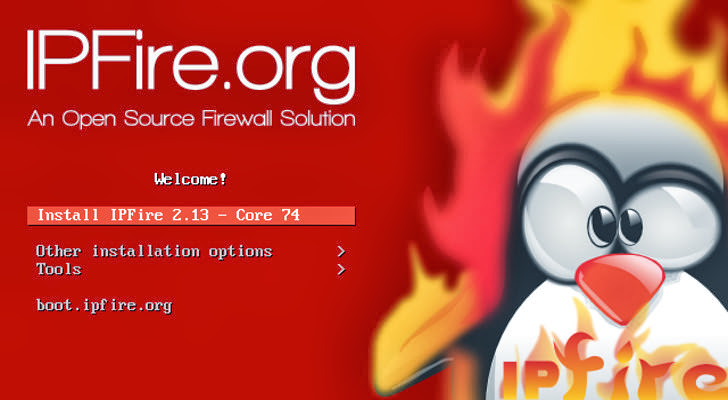 Se lanza IPFire 2.13 Core 74