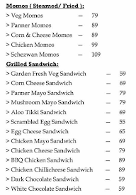 Toff Cafe menu 4