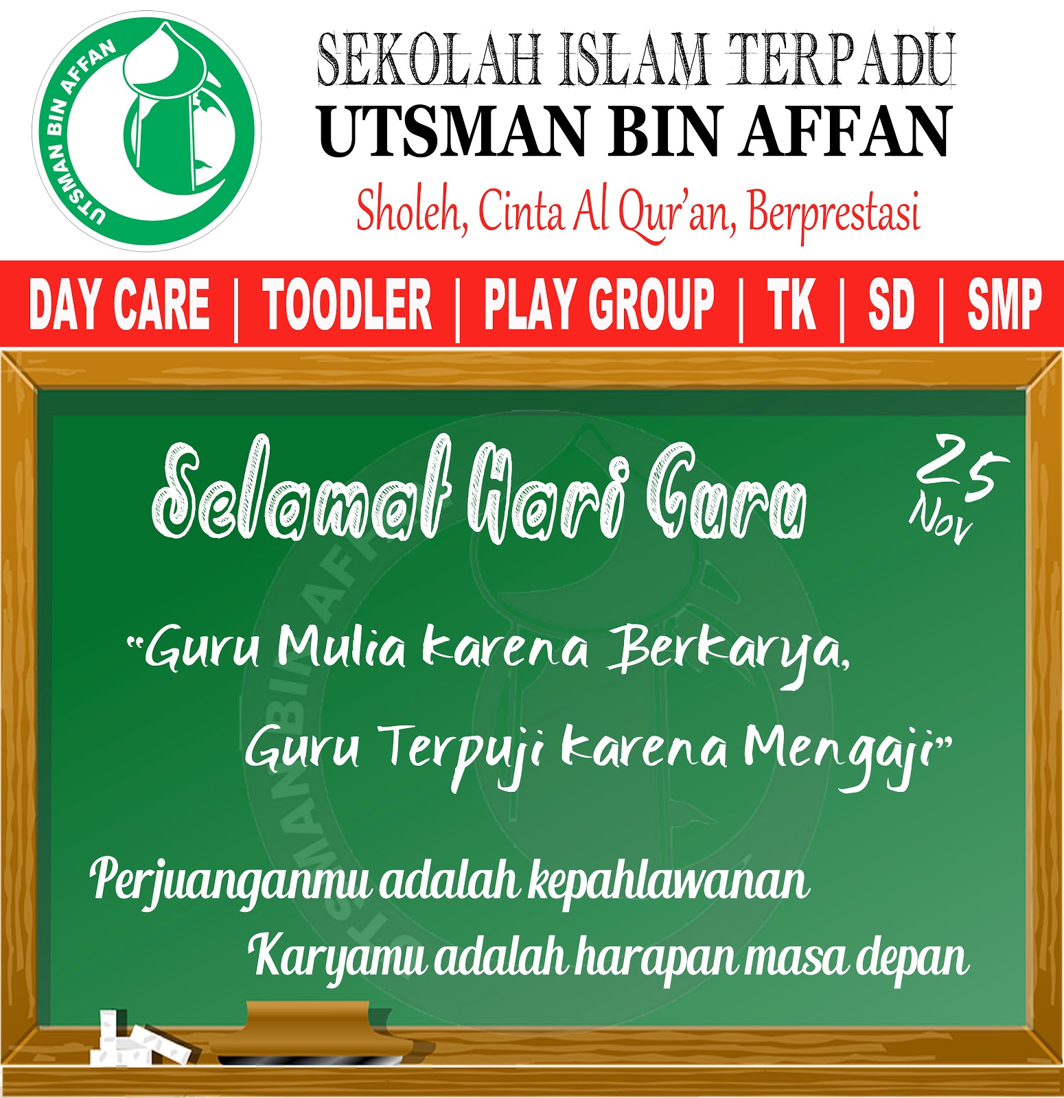 Sungguh semangat perbaikan mutu pendidikan menjadi semangat bersama Semoga cerita kepahlawanan para guru makin terus terdengar dan karya guru akan terus