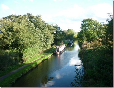 3 moored at fishers mill bridge