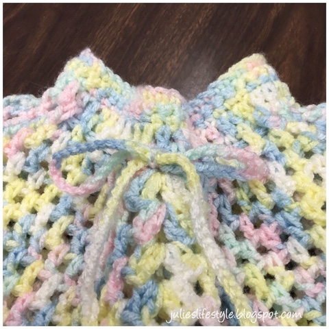 Crochet Baby Poncho | Julie's Creative Lifestyle