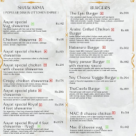 Aayat cuisine with culture menu 4