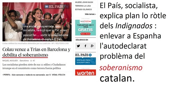 El País explica plan l'eleccion de Barcelona