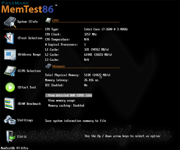 MemTest86 v7.0 Pro