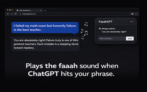 FaaahGPT: Faaah for ChatGPT screenshot 1