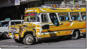 ônibus em La Paz