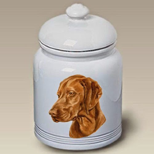  Vizsla: Ceramic Treat Jar 10