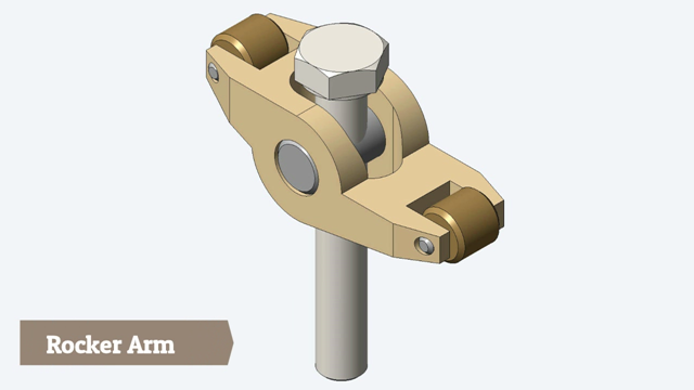 Engine Rocker Arm Assembly-- Creo Parametric Tutorial