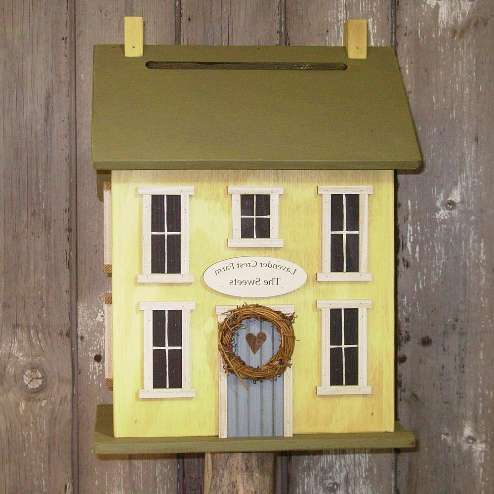 Original -Wedding Card Box Birdhouse Personalized - Choose your Colors.