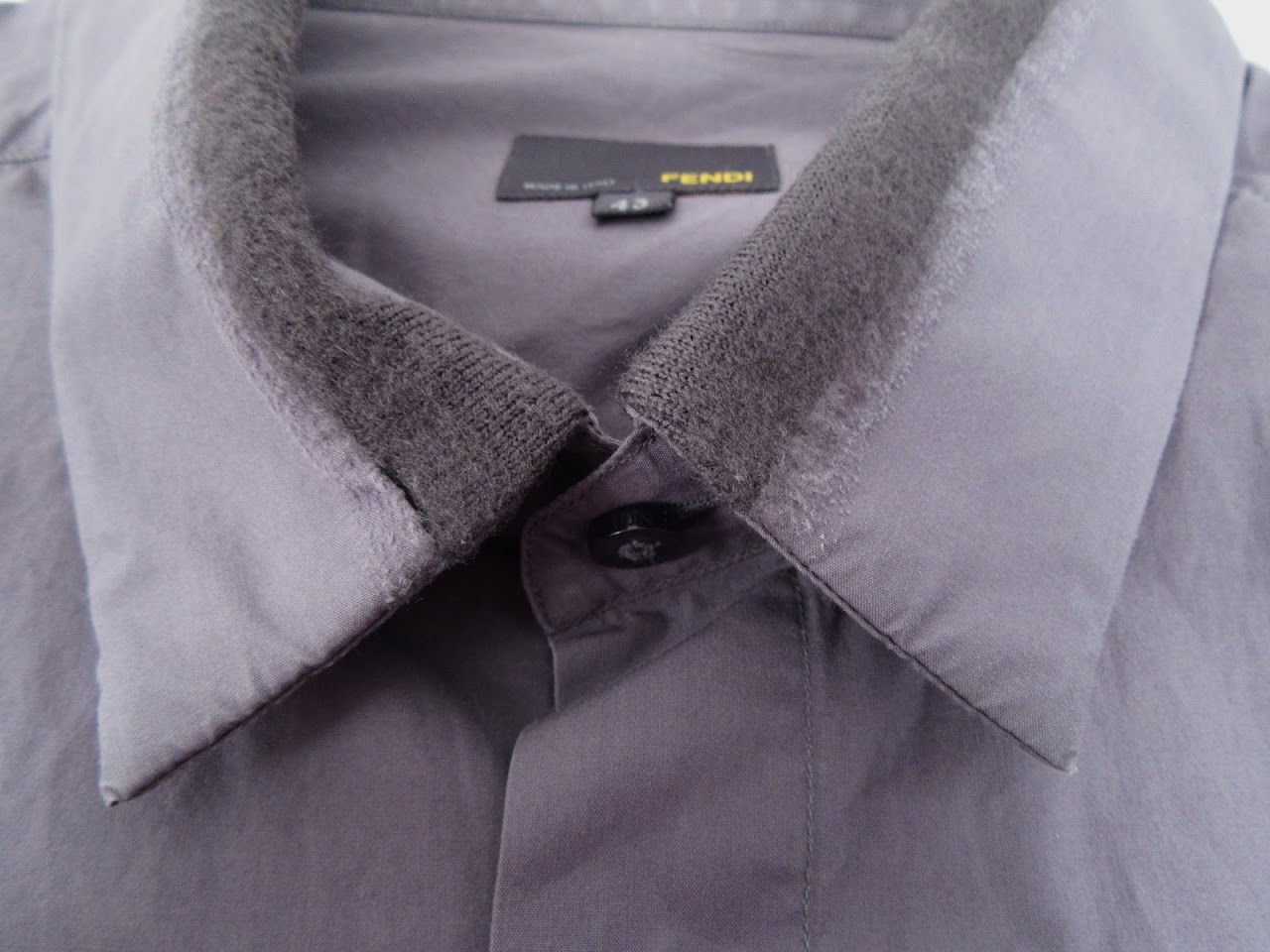 Fendi Ombre Long Sleeve Dress Shirt