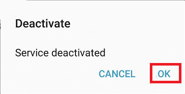 deactivate-bsnl-buzz fare clic su OK