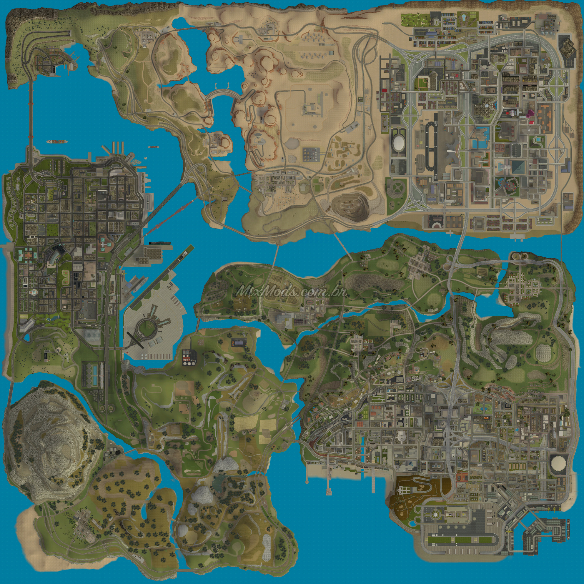 Gta sa 5 map фото 39