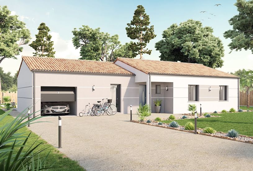  Vente Terrain + Maison - Terrain : 490m² - Maison : 107m² à La Garnache (85710) 