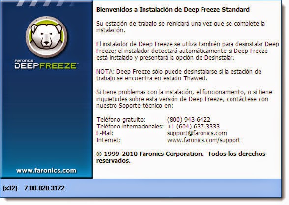 Download Deep Freeze Standard 7.51 Full Key Chinese