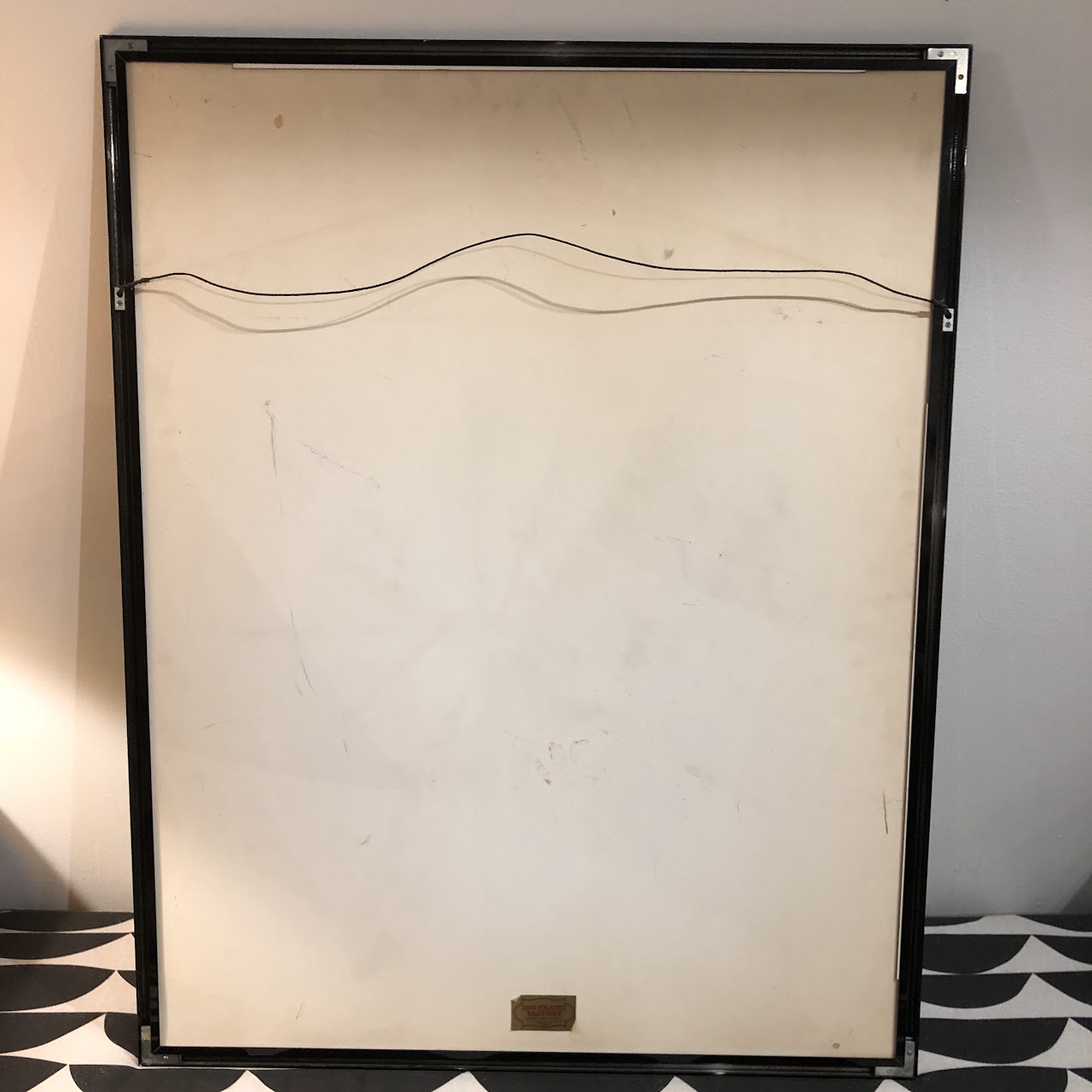 Erte Signed Fireflies Serigraph