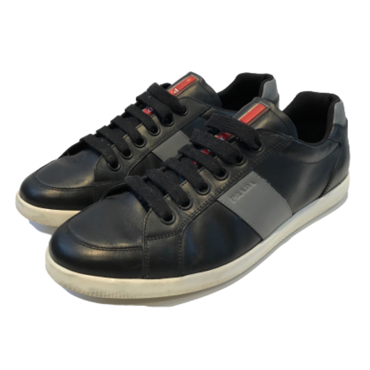 Prada Sport Leather Sneakers