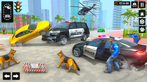 Screenshot US Police Dog City Crime Chase