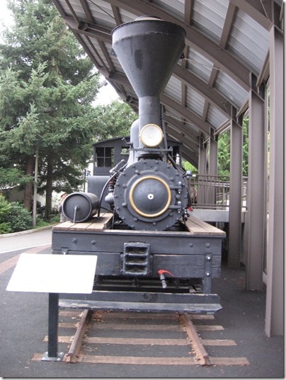 IMG_9378 Lima 2-Truck Shay Steam Locomotive 'Peggy' at the World Forestry Center in Portland, Oregon on September 24, 2009