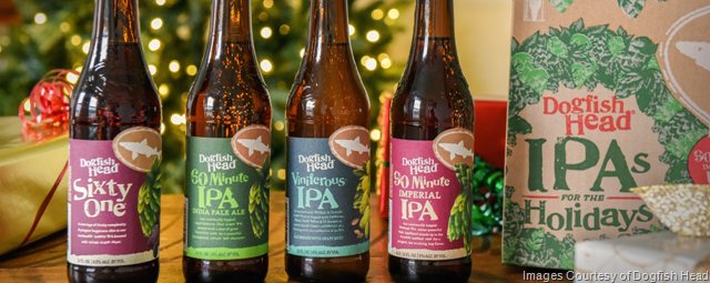 Dogfish Head Releasing IPAs for The Holidays Variety 12-Pack