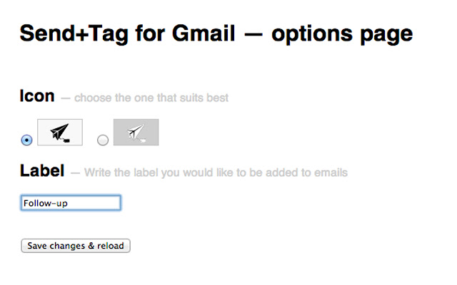 Send+Tag for Gmail