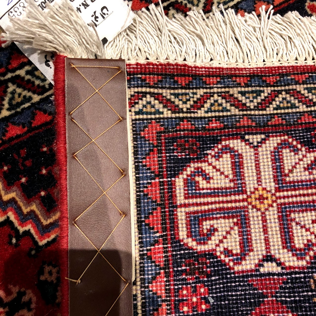 Small Red Field Tribal Rug