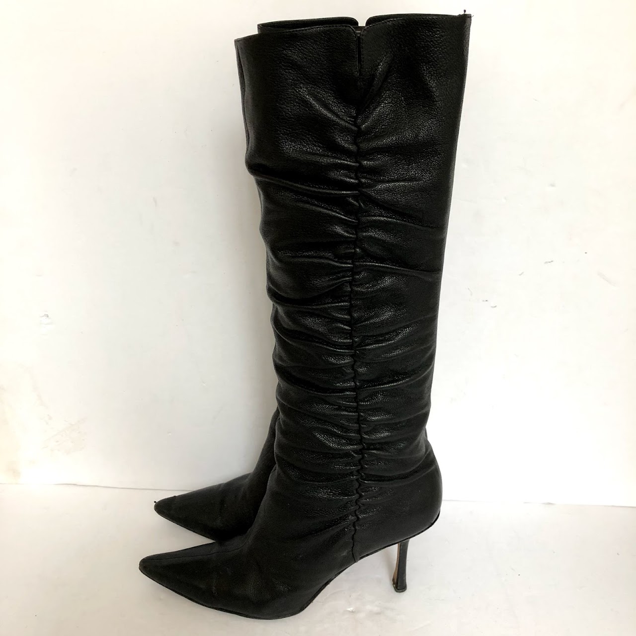 Jimmy Choo Ruched Boots