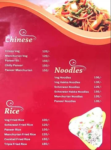 Moeen Fast Food menu 