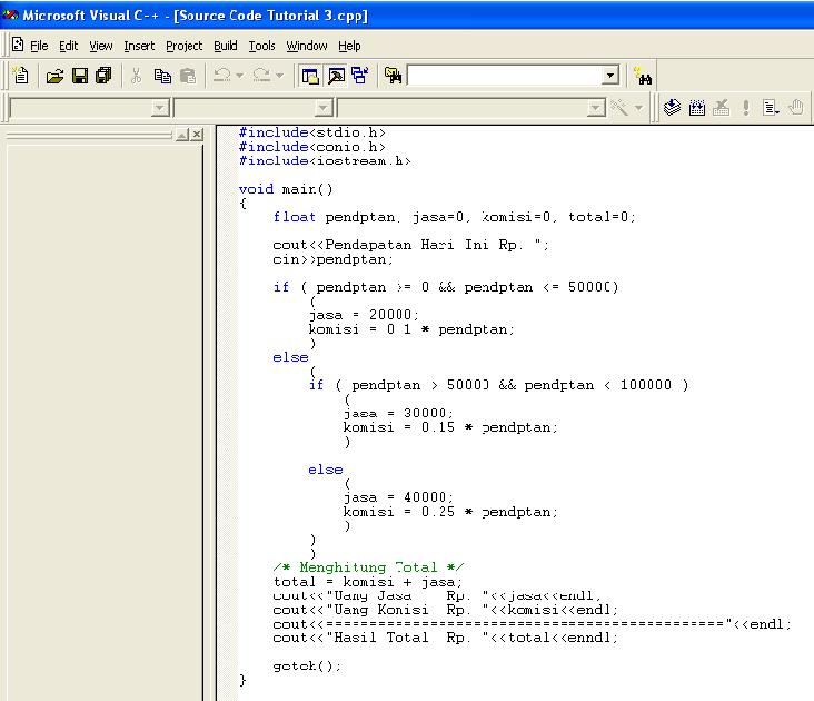 Riset Ervan Cara Mudah Belajar C Tutorial 3