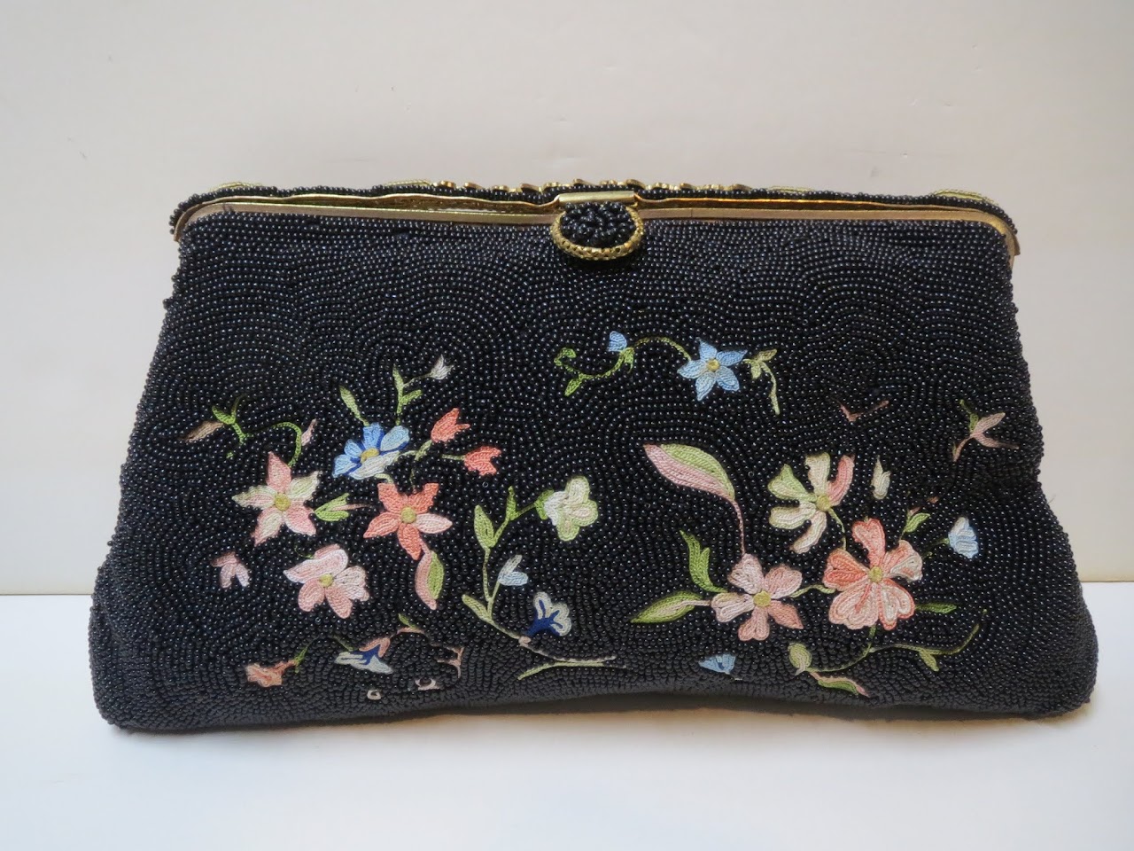 Vintage Beaded Clutch