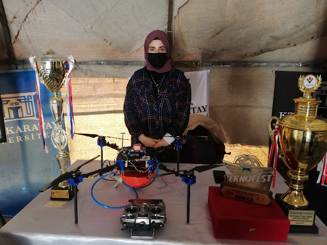 Konya KTO Tuğrul Takımı'ndan Yangın Söndürme Drone Projesi "The Journey of being" Dijital Sanat Sergisi