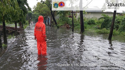 Imbas Hujan di Jakarta, Enam Ruas Jalan dan Empat RT Terendam Banjir Hujan