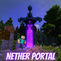 Mod Nether Portal For MCPE