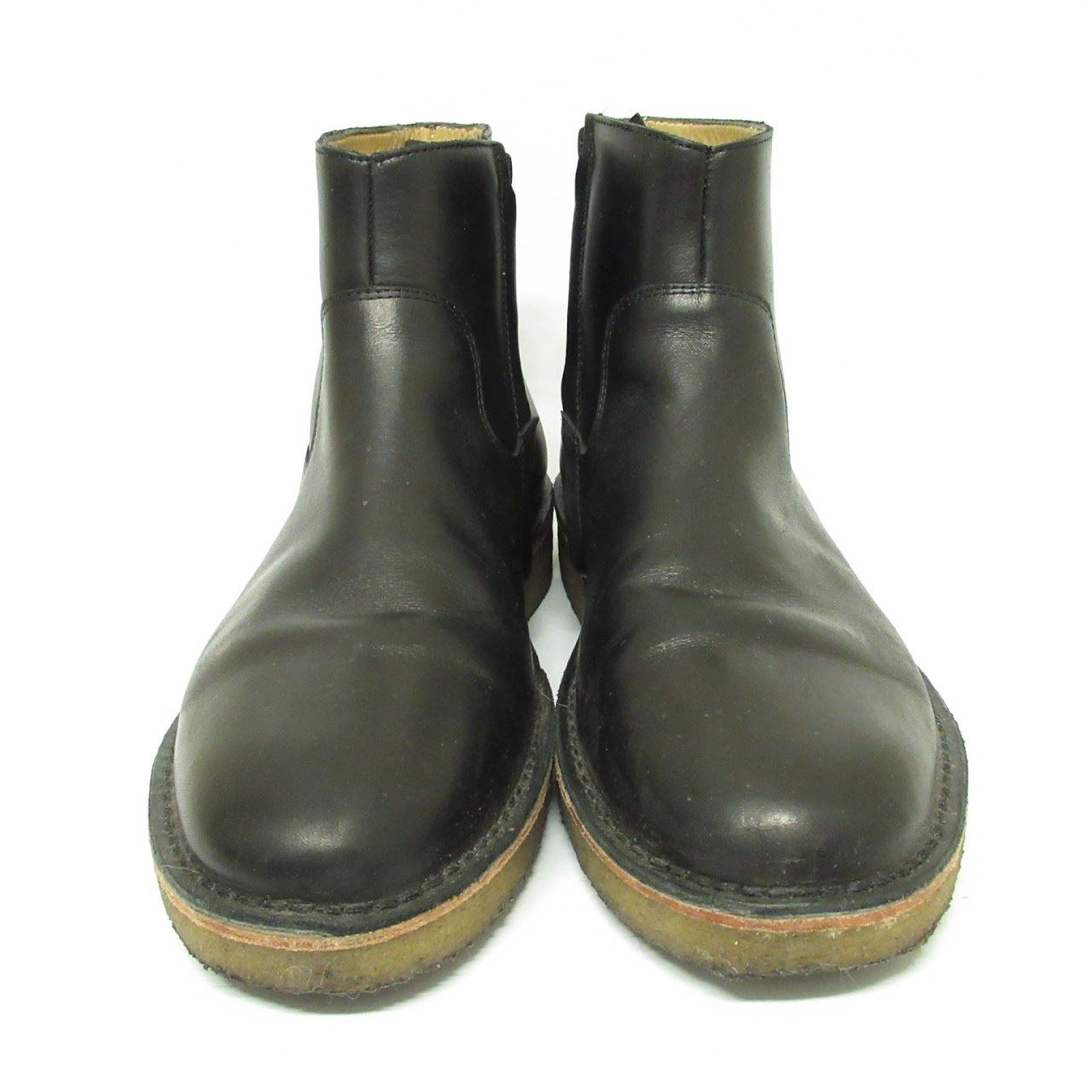 A.P.C. BLack Leather Boots