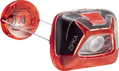 Petzl ZIPKA Headlmap, 200 Lumens: Red