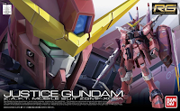 Carátula de la caja del ZGMF-X09A Justice Gundam