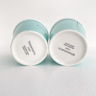 Tiffany & Co. Bone China Paper Cup Set