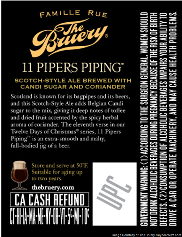 The Bruery Reveals 11 Pipers Piping