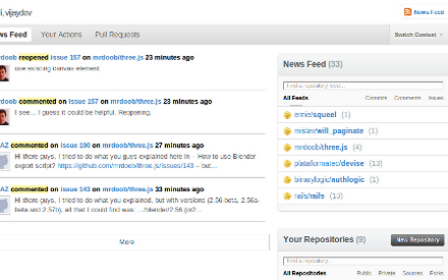 GitHub Feed Filter Preview image 6