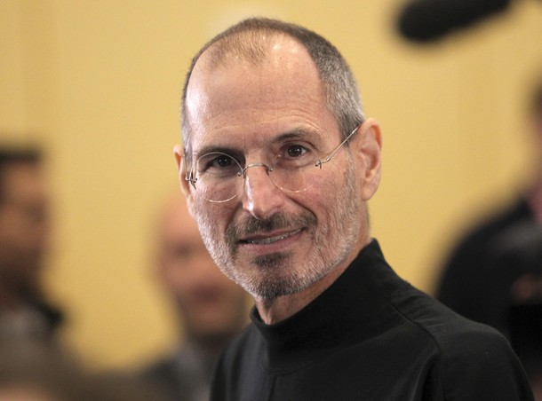 Apple Inc CEO Steve Jobs leaves the stage after unveiling the iPhone 4 during the Apple Worldwide Developers Conference in San Francisco, California, in this June 7, 2010 file photo. Jobs, counted among the greatest American CEOs of his generation, died on October 5, 2011 at the age of 56, after a years-long and highly public battle with cancer and other health issues