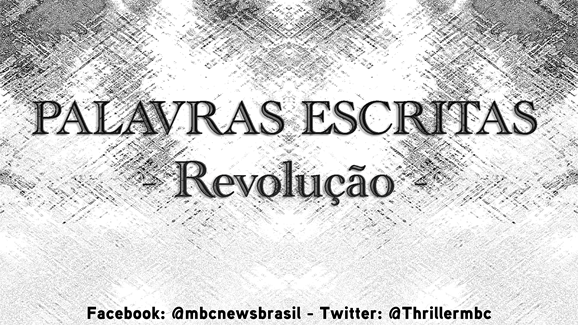 PALAVRAS ESCRITA Revolução MrLaville