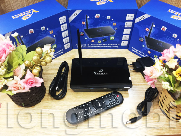 Android tv box vinabox x10