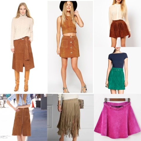 Talk Fashion: Fall Daily Essential: Suede Skirt + 3 Ways I Style It