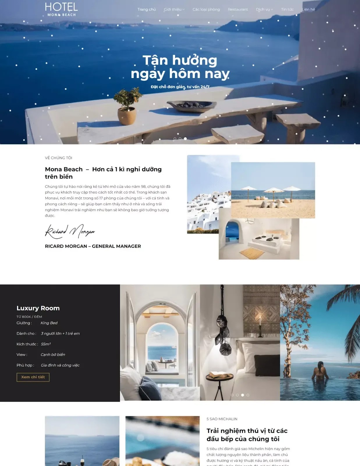 Thiết kế website khách sạn (VSM487) Thiết kế website khách sạn (VSM487)