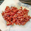 Thumbnail For Crumbled Bacon On A Paper Towel.