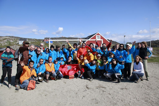 A Hurtigruten excursion to Disko Bay, Greenland.