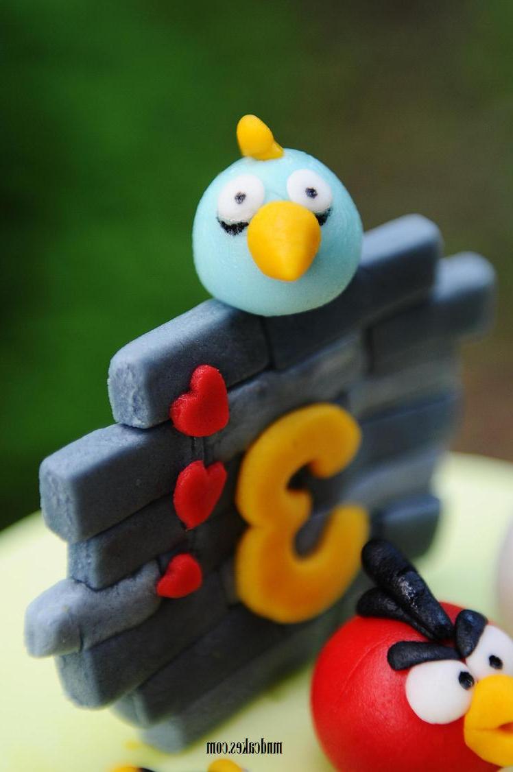 Angry Birds Cake For 3 Years